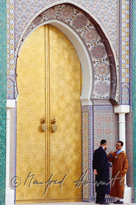 Detail vom Königspalast Dar el Makhzen