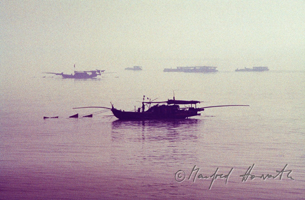 Fischerboote auf dem Li Fluß