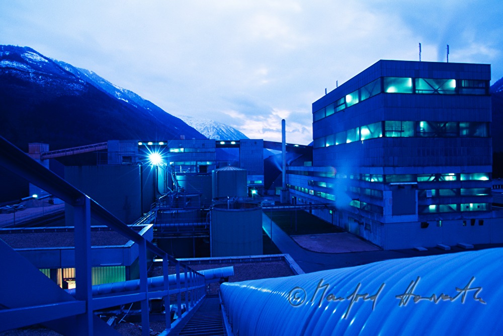 Salzproduktions-Anlage der SALINEN AUSTRIA