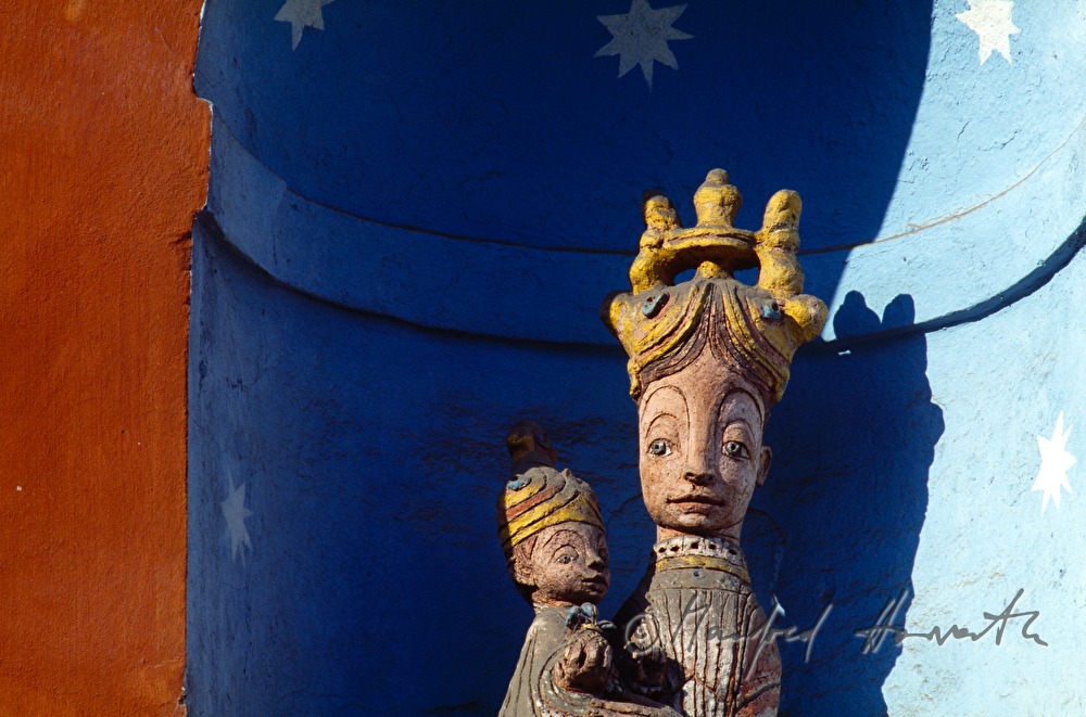 Keramikstatue 