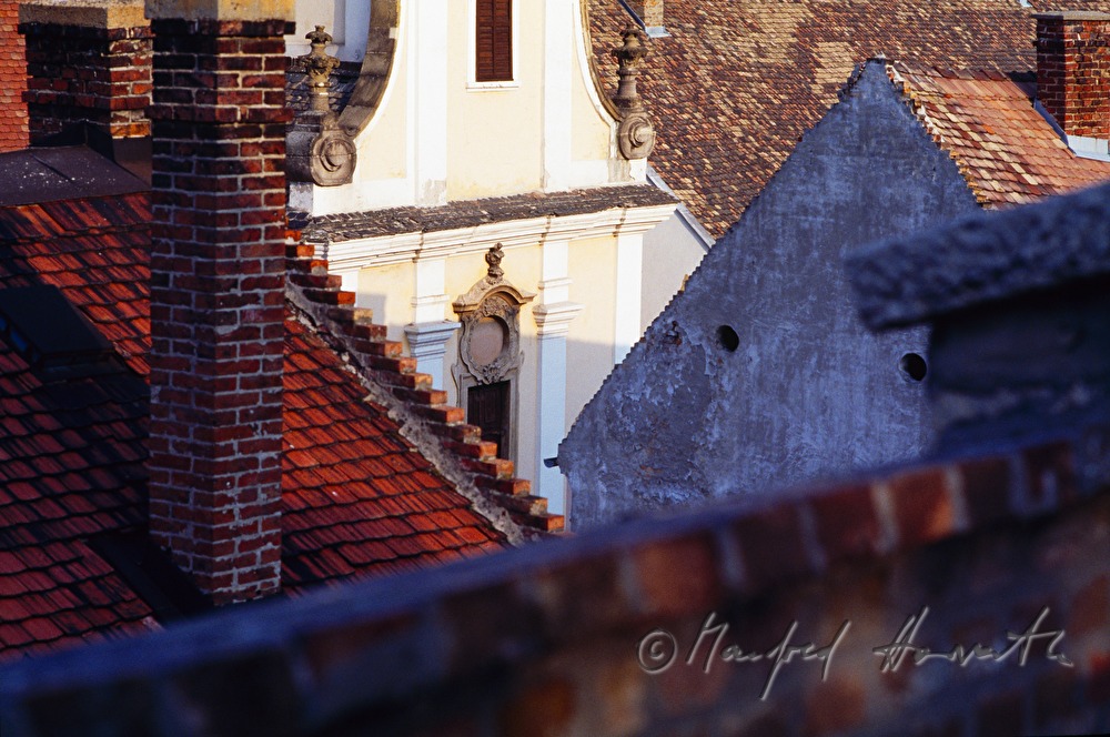 Dächer und Kirchen-Detail