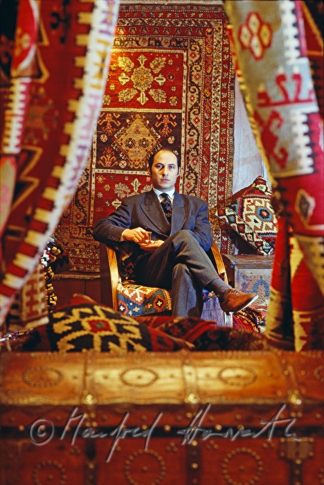 Teppichberkäufer bei 