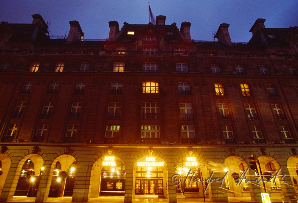 Hotel Ritz, Haupteingang