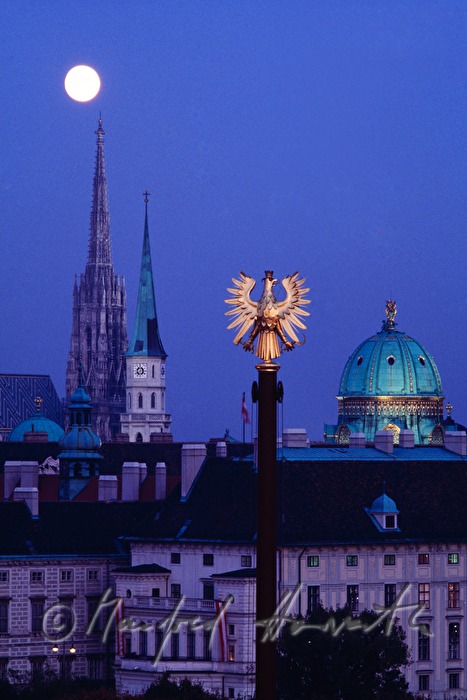 Stephansdom, Michaelerkirche und Michaelerkuppel
