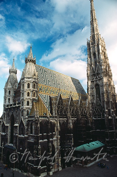 Blick vom Haas Haus