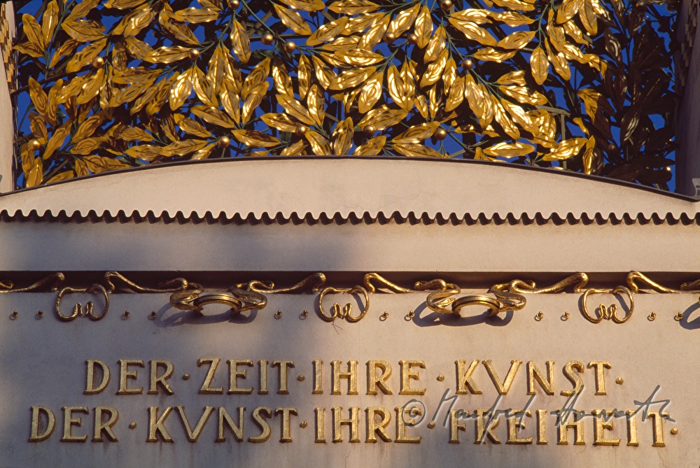 Kuppel der Secession (Lorbeer)