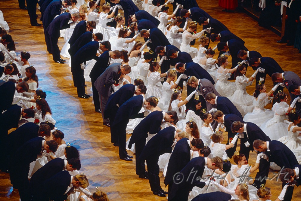 Tänzer auf dem Opernball