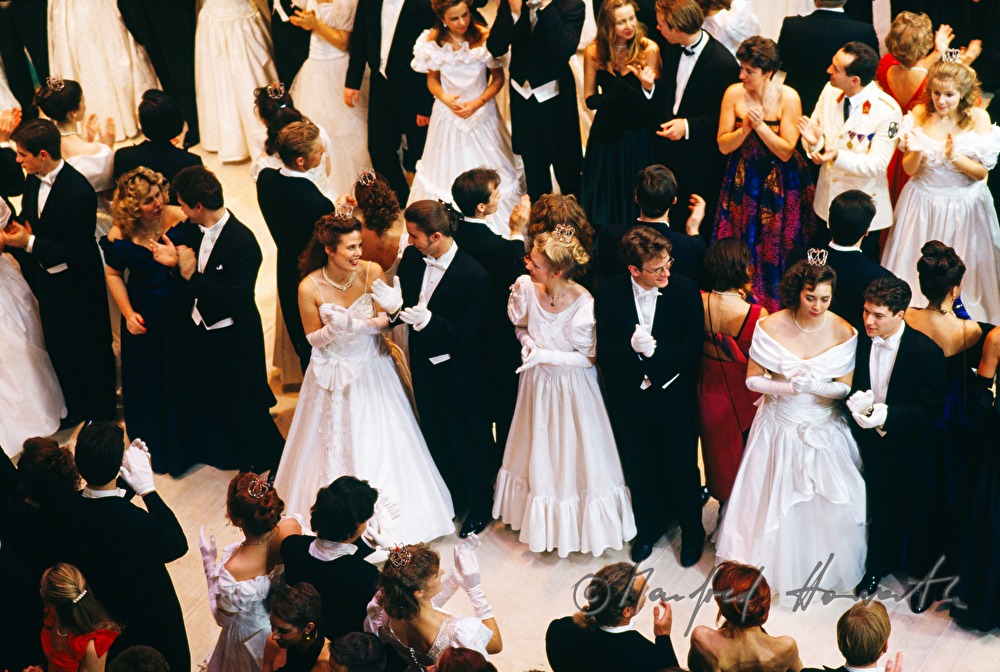 Tänzer auf dem Opernball