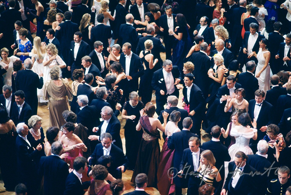 Tänzer auf dem Opernball