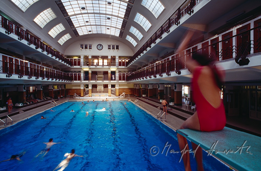 Amalienbad, Hallenbad
