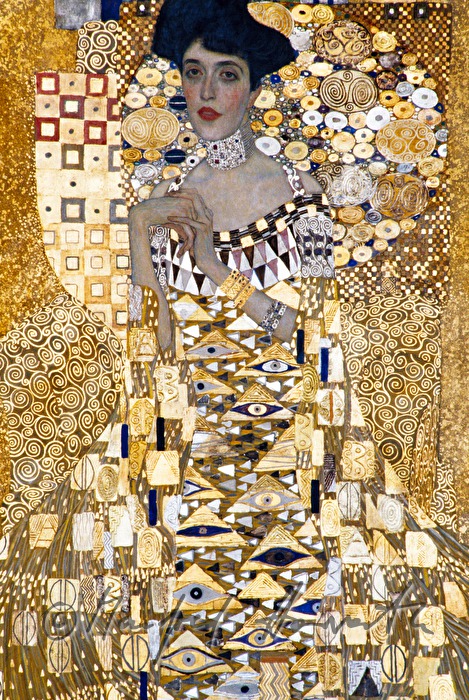 Adele Bloch-Bauer I (1907) von Gustav Klimt