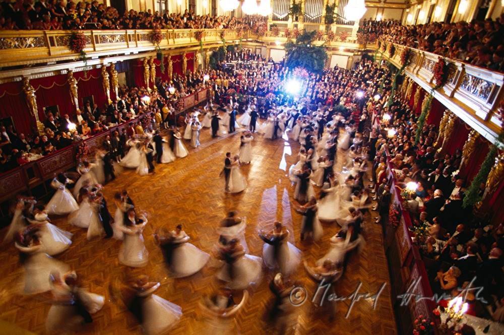 Tänzer auf dem Philharmonikerball