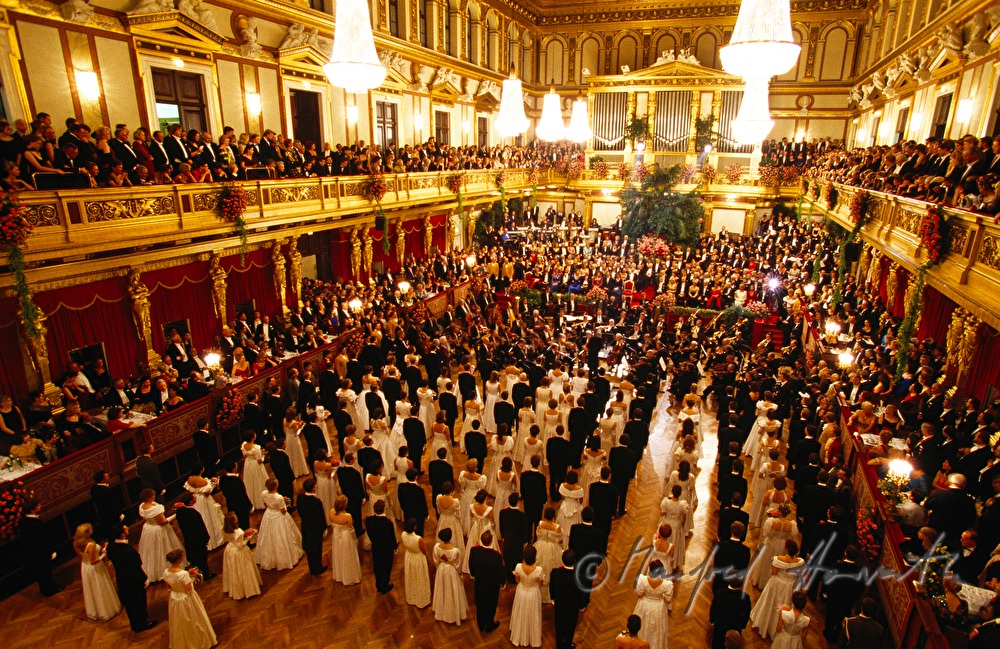 Tänzer auf dem Philharmonikerball