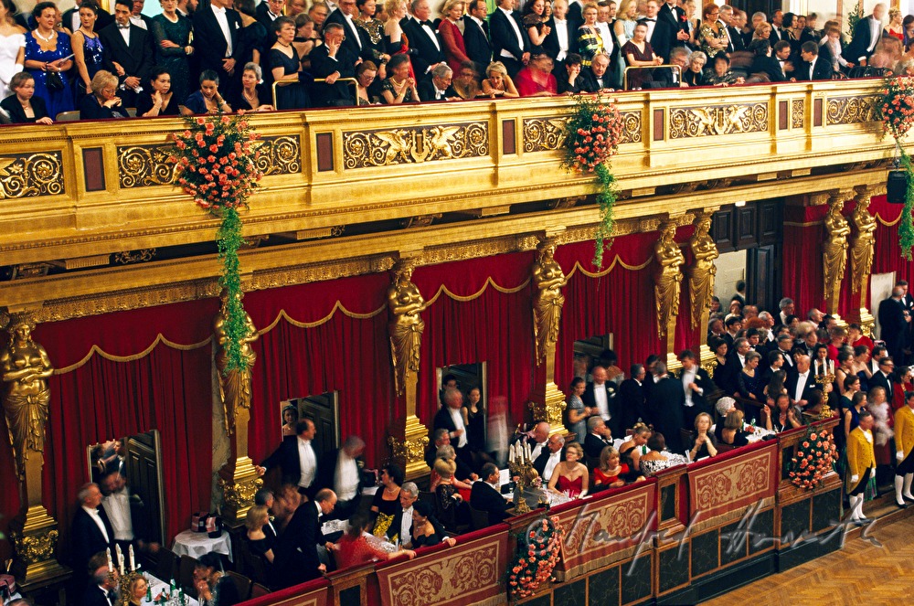 Tänzer auf dem Philharmonikerball