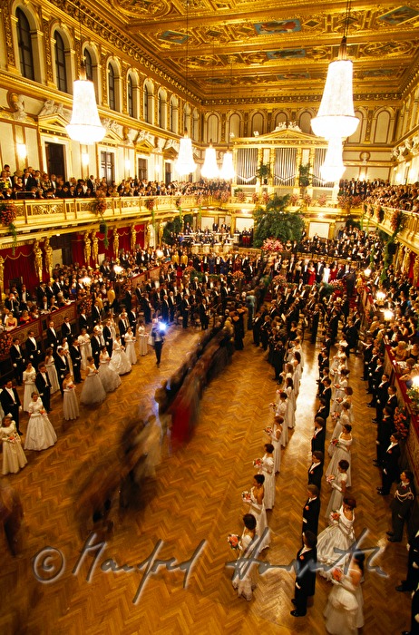 Tänzer auf dem Philharmonikerball