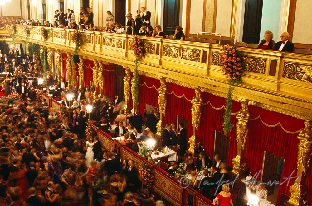 Tänzer auf dem Philharmonikerball
