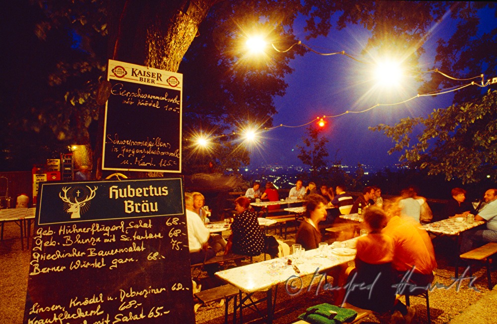 Gastgarten des Heurigen 