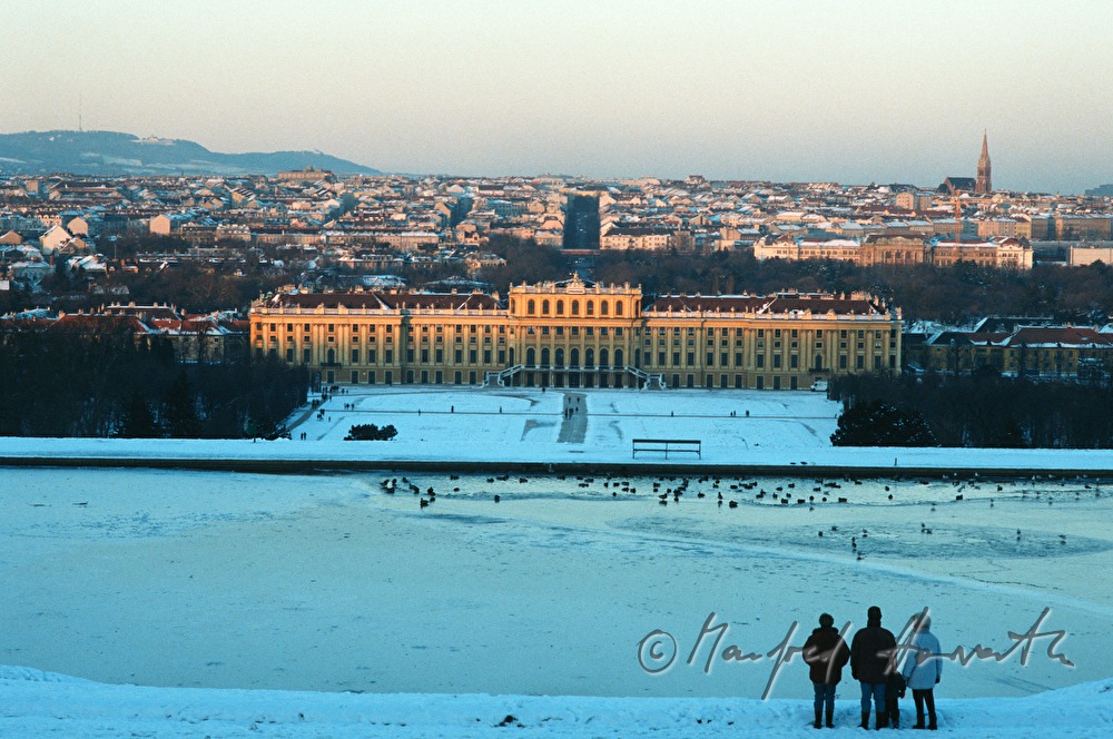 Schloss Schönbrunn und Glorietteteich