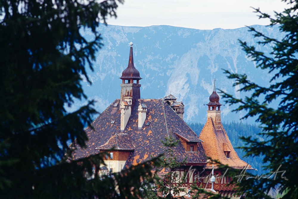 Dach des Südbahnhotels