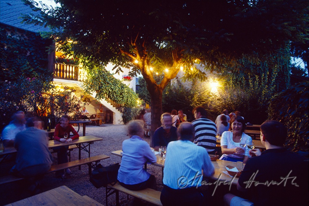 Heurigen Gruber, Gastgarten