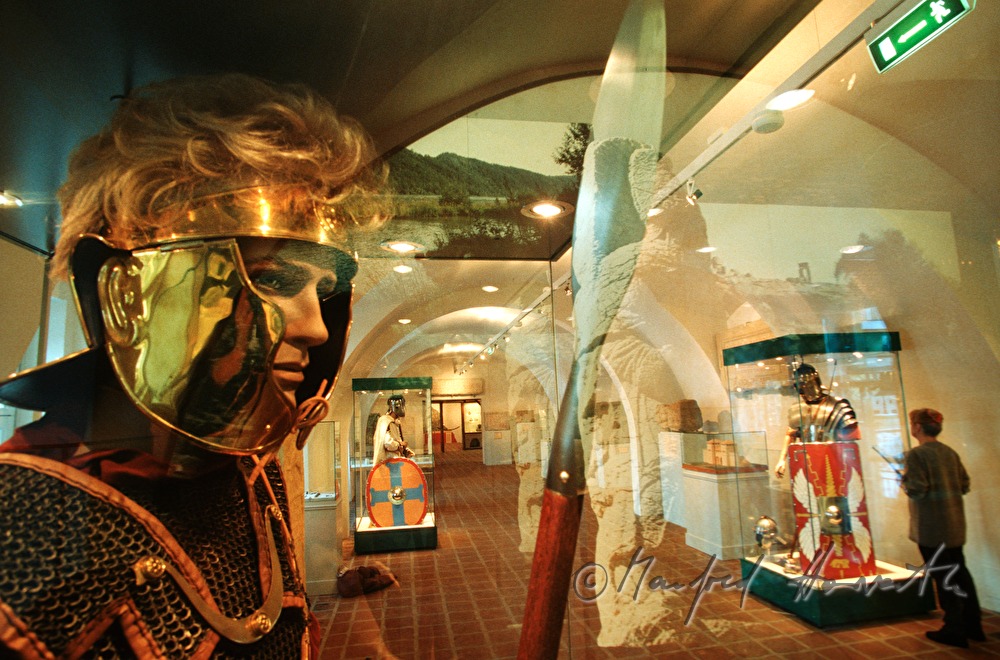 Römermuseum, Soldat in Rüstung