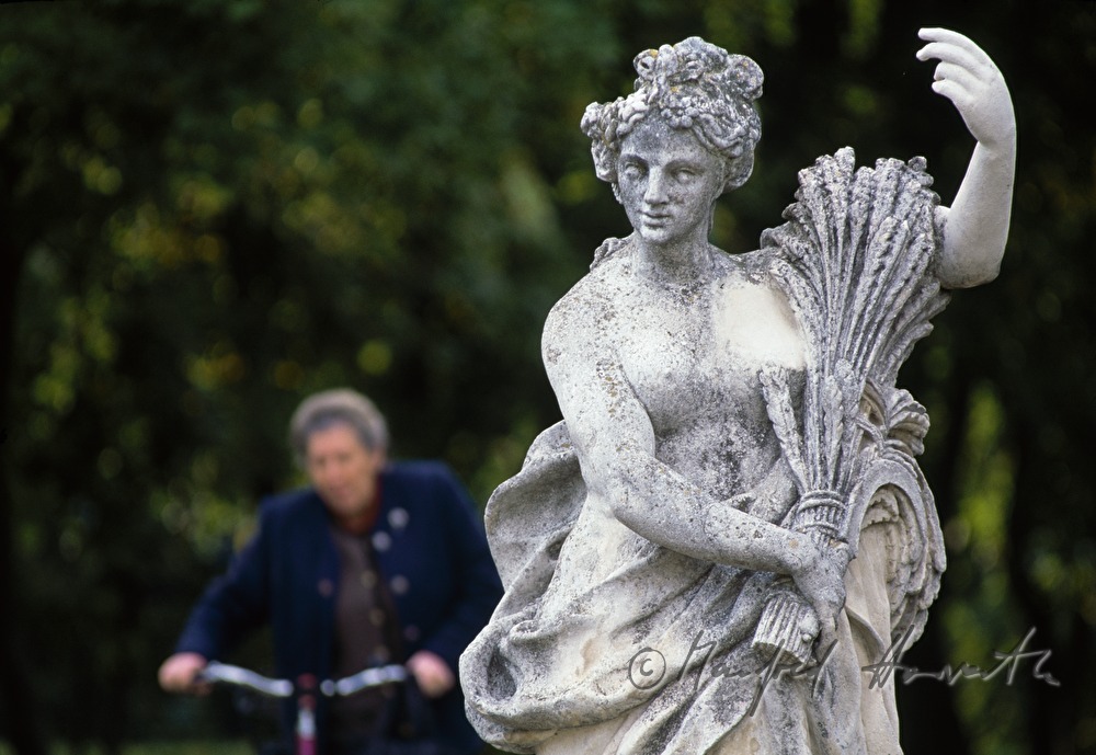 Barockfigur im Zellpark