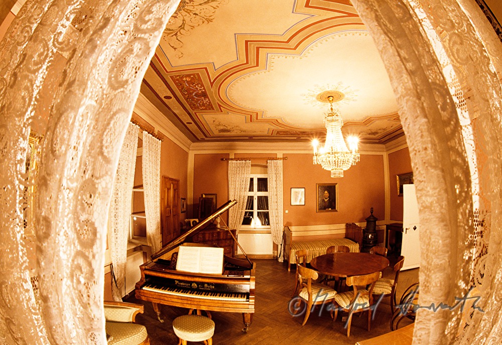 Hugo-Wolf-Museum, Blick in das Arbeitszimmer