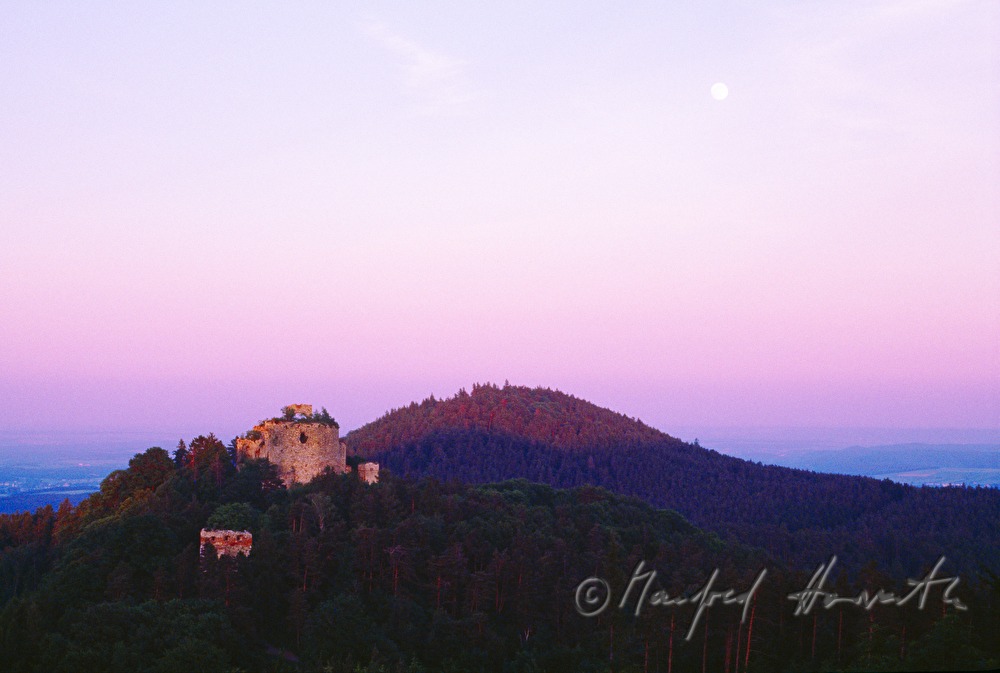 Burgruine Landsee im Naturpark Landseer Berge
