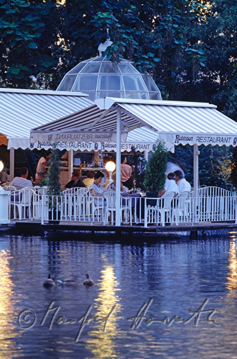 Restaurant Robinson am Teich des Stadtparks