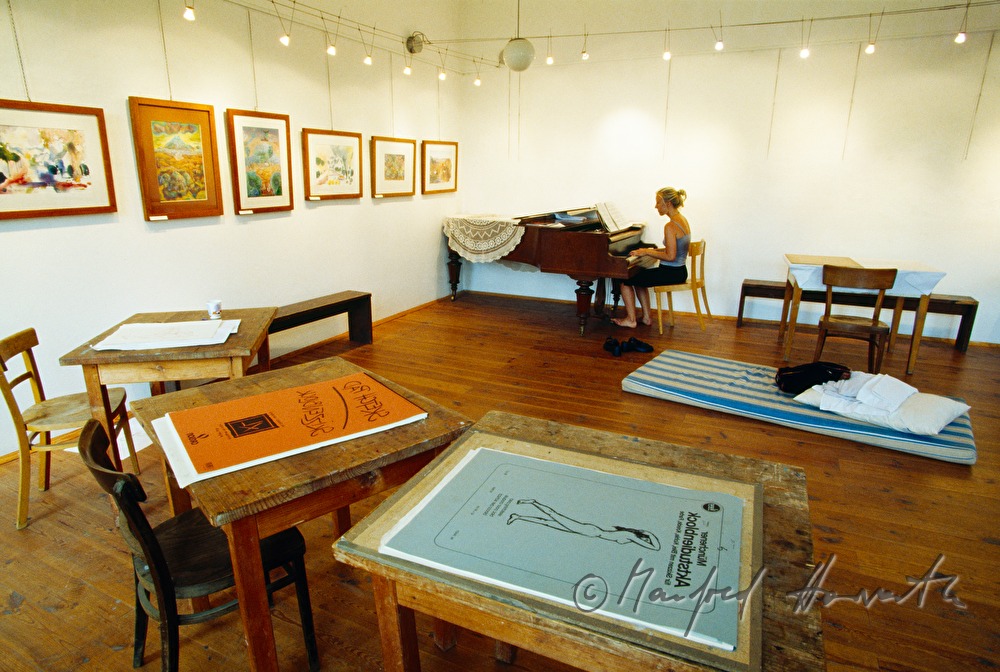 Atelierhaus im Künstlerdorf - Malworkshop