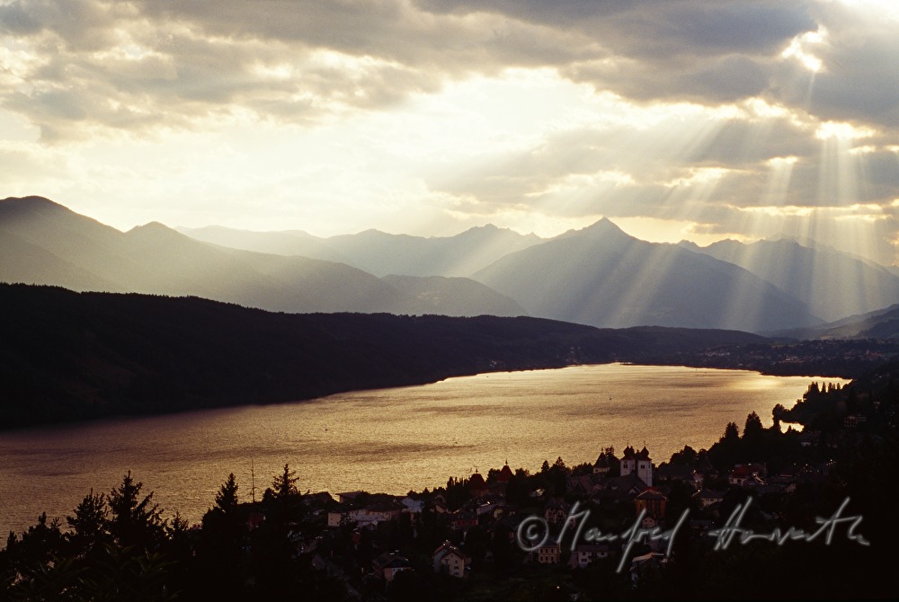 Gewitterwolken über Millstatt