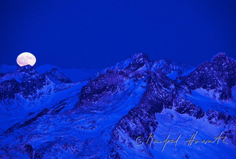 Mölltaler Gletscher, Blick vom Schareck