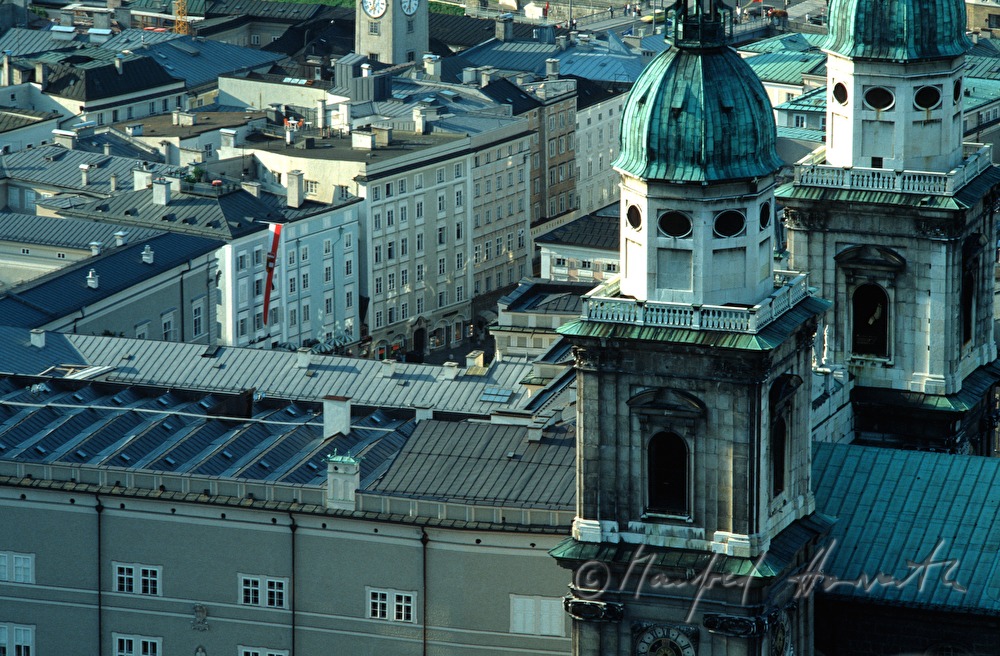 Mozart Wohnhaus vor Dom