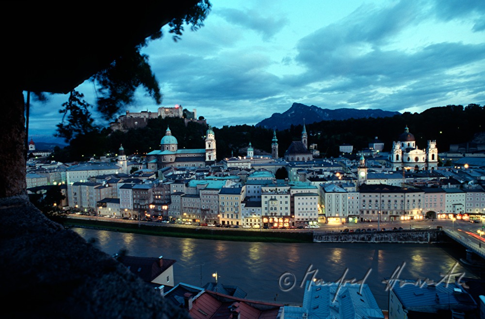 Panorama mit Festung Hohensalzburg