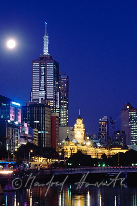 Skyline des Zentrums von Southbank