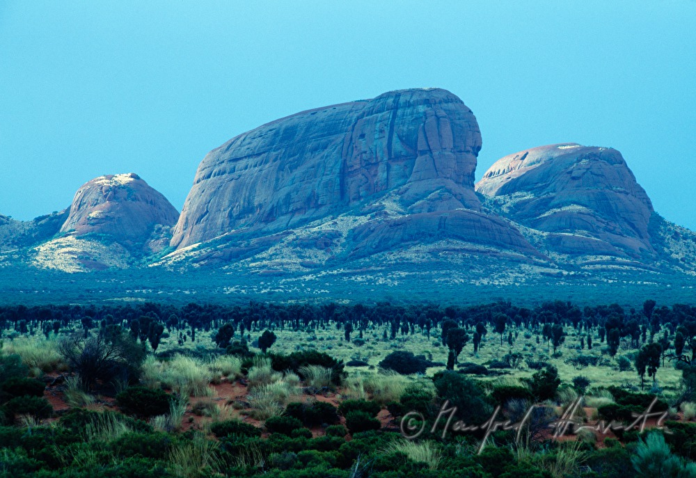 Gebirgskette Mount Olga (The Olgas)
