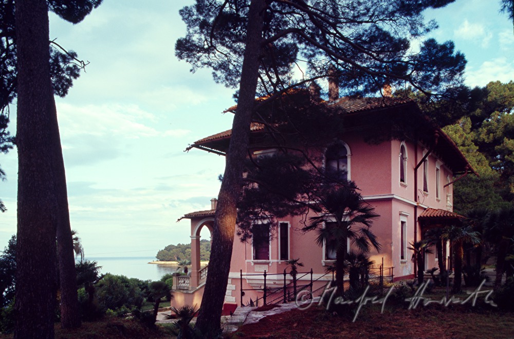 Schratt Villa in der Čikat Bucht
