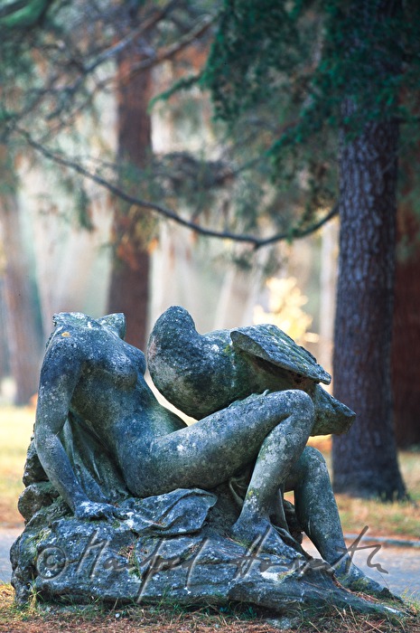 Skulptur beim Hotel Neptun