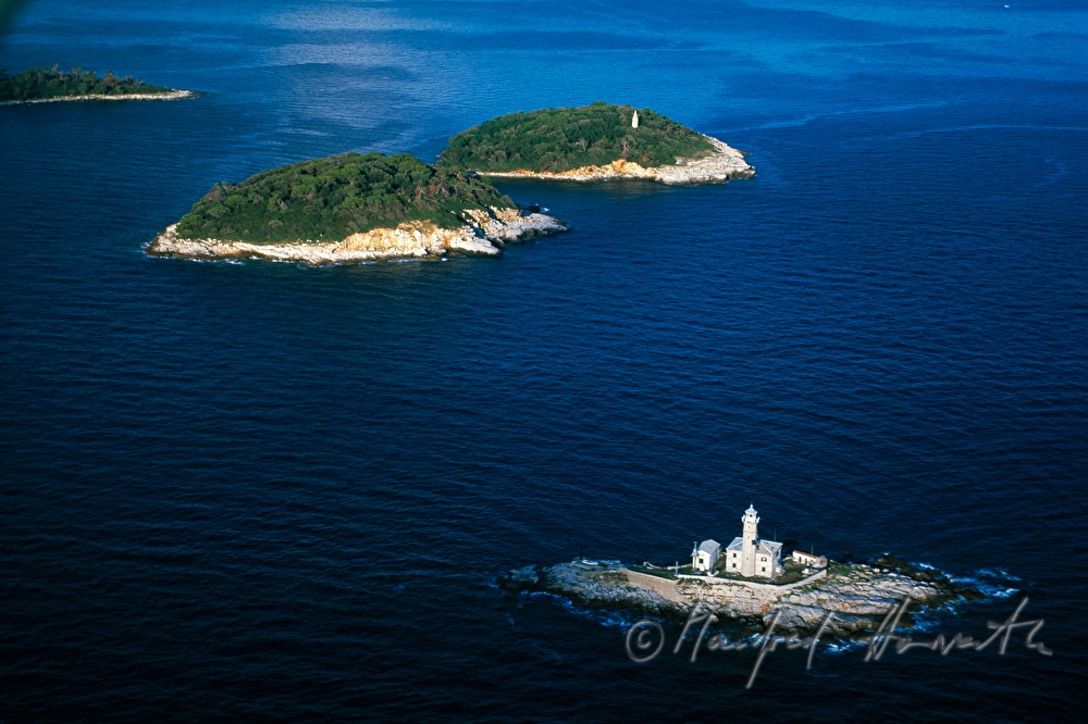 Leuchtturm Sveti Ivan auf der Insel Sveti Ivan na Pucini