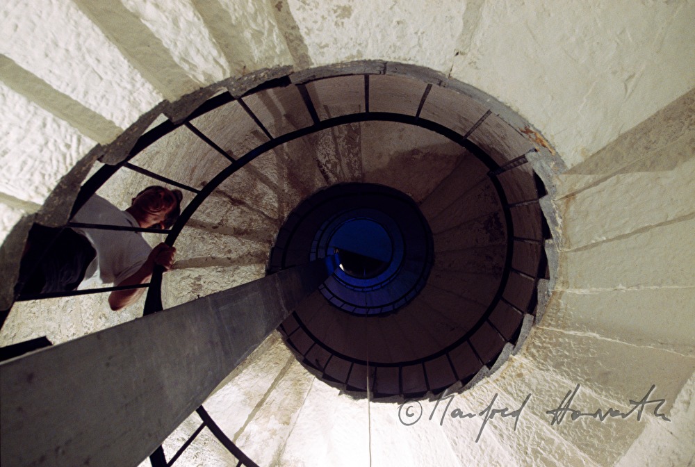 Treppe im Leuchtturm Savudrija