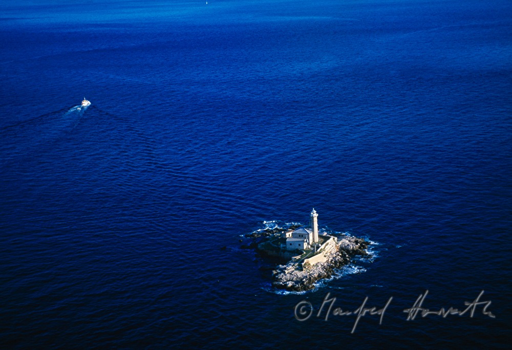 Leuchtturm Sveti Ivan auf der Insel Sveti Ivan na Pucini