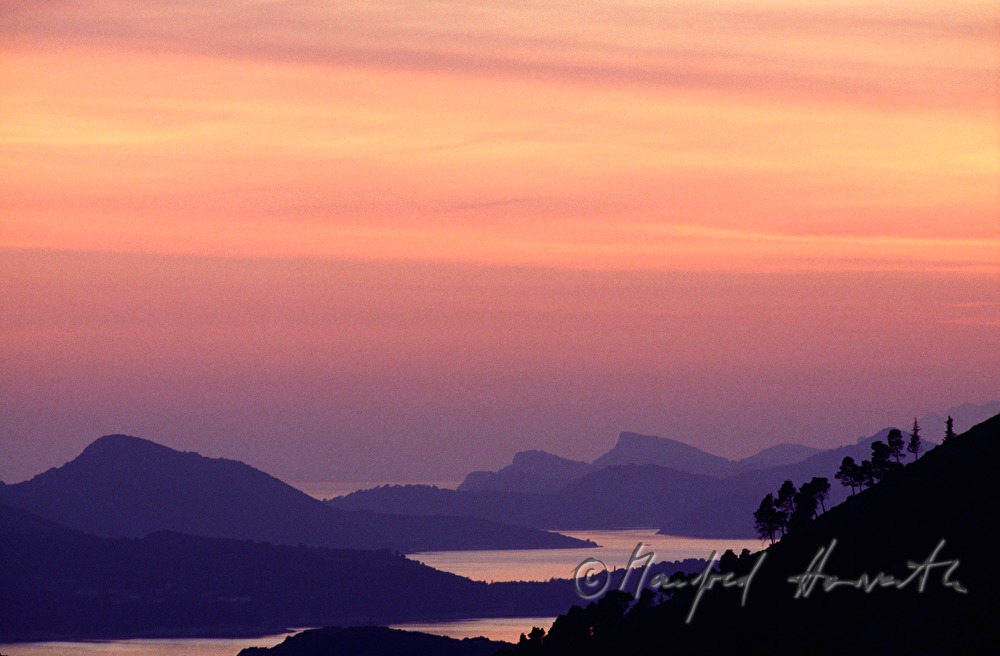 Blick nach Korcula
