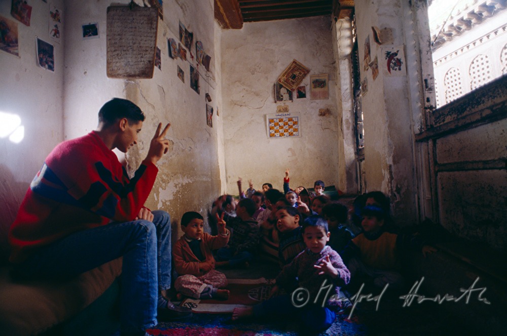Koranschule in der Medersa Bou Inania