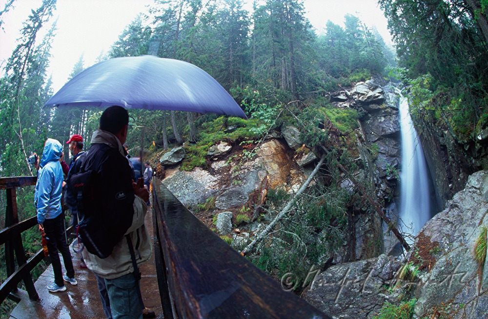 Kühlbachtalwasserfall ( Vodopády Studeného potoka)