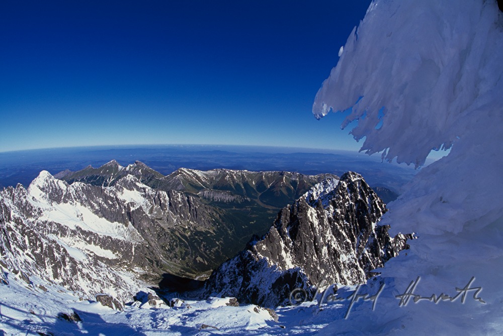 Blick von Lomnický štít (Lomnitzer Spitze)