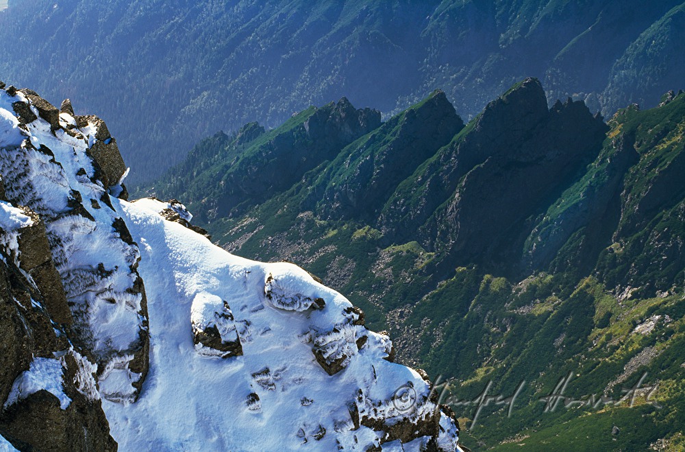 Blick von Lomnický štít (Lomnitzer Spitze)