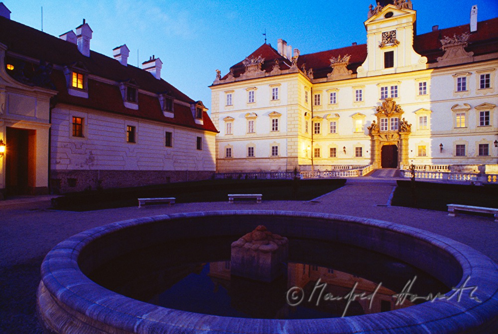Innenhof von Schloss Valtice