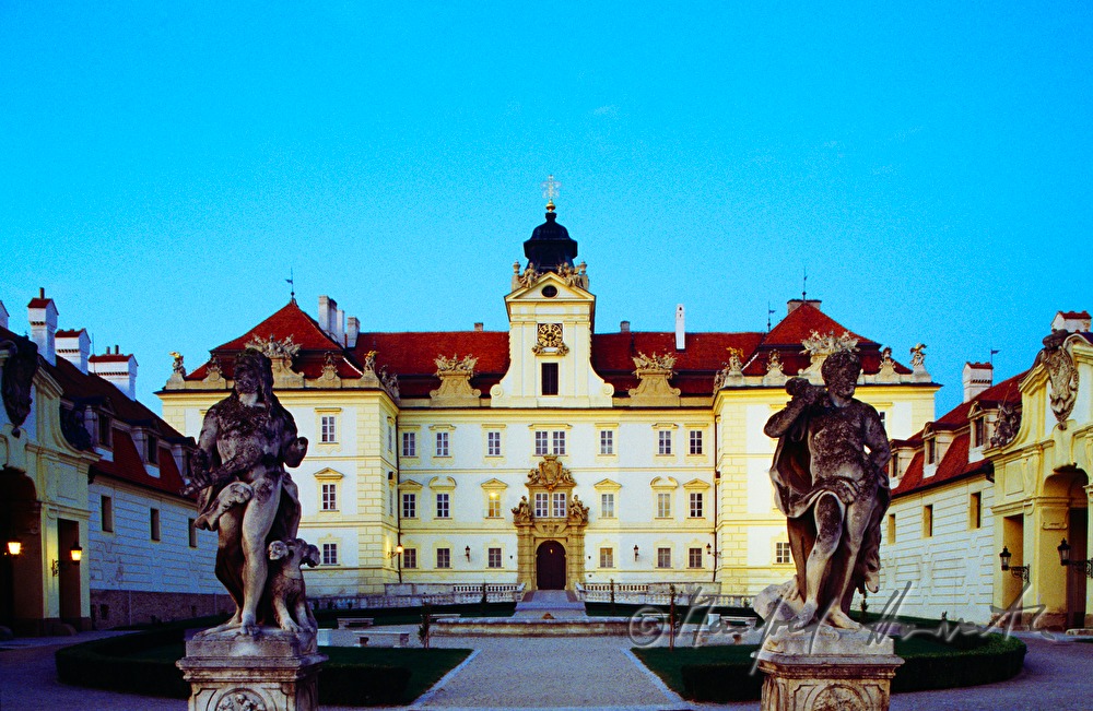 Innenhof von Schloss Valtice