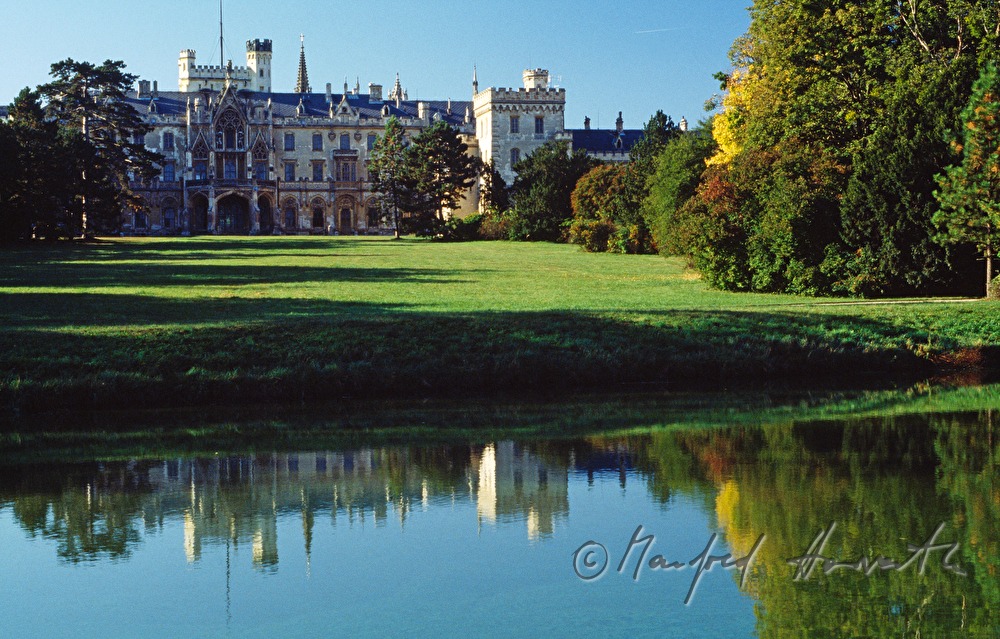 Landschaftsgarten und Schloss Liechtenstein