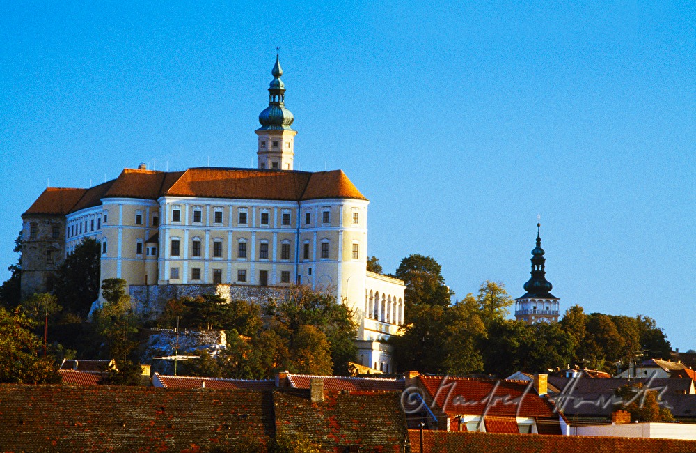Altstadt mit Schloss und Turm